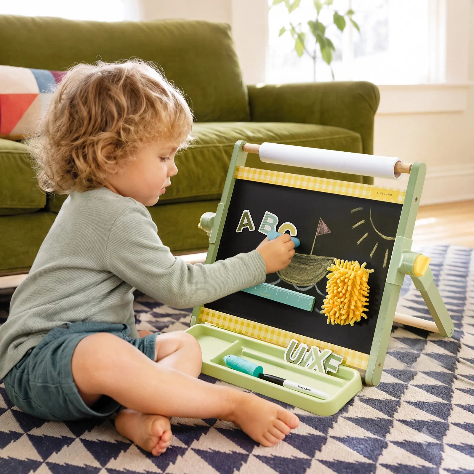 Tiny Land® Double-Sided Magnetic Tabletop Easel