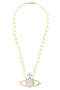 Vivienne Westwood Man. Bas Relief Pearl Necklace
