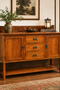 Mission Turner Sideboard-3 Drawers-2 Doors-Michael's Cherry (MC-A)-58"