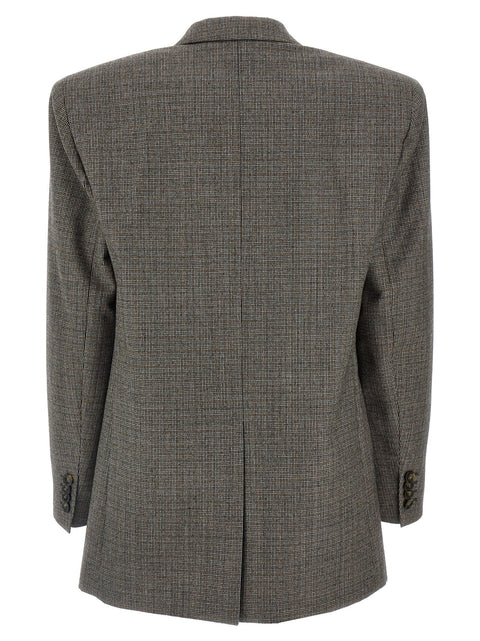Stella Mccartney Single-breasted Micro Houndstooth Blazer