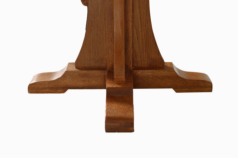 Mission Solid Oak Mouse Detail End Table