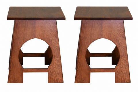 Arts and Crafts / Mission Style Taboret End Table