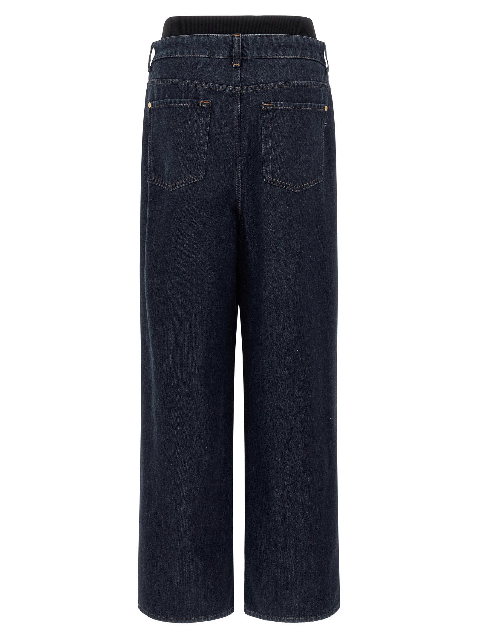 7 For All Mankind Banded Slouchy Wide Jeans