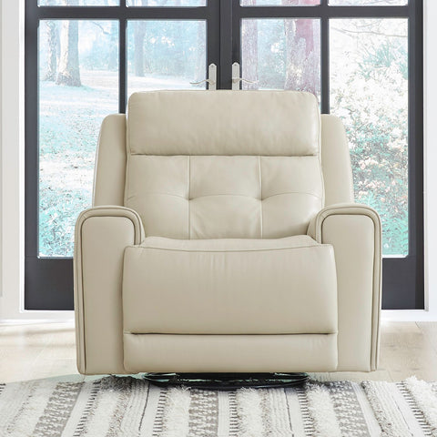 Alabaster Collection Top Grain Leather Power Recliners