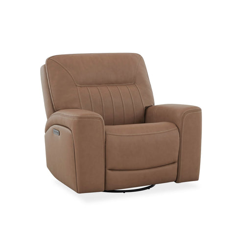 Velour Collection Top Grain Leather Recliner with Zero Gravity Power