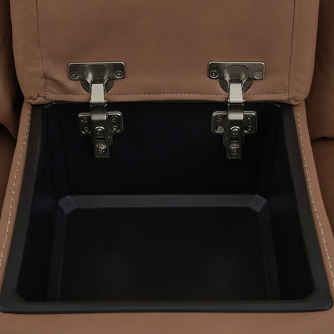 Velour Collection Top Grain Leather Recliner with Zero Gravity Power