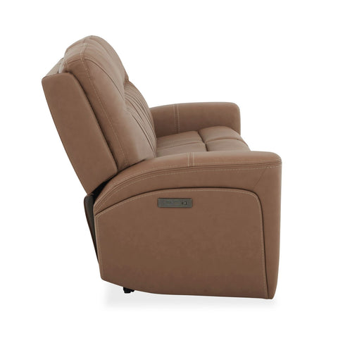 Velour Collection Top Grain Leather Recliner with Zero Gravity Power