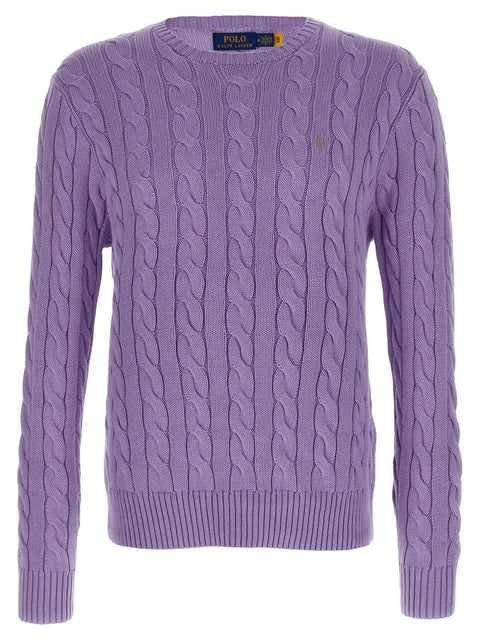 Polo Ralph Lauren Cotton Braided Sweater