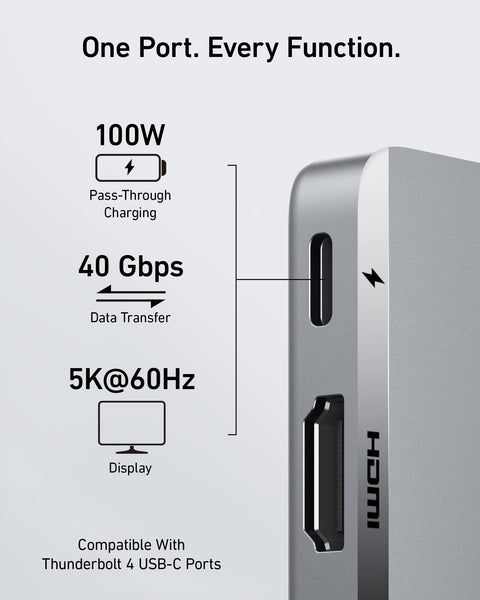 Anker 547 USB-C Hub (7-in-2, for MacBook)