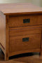 Mission Quarter Sawn Oak File Cabinet