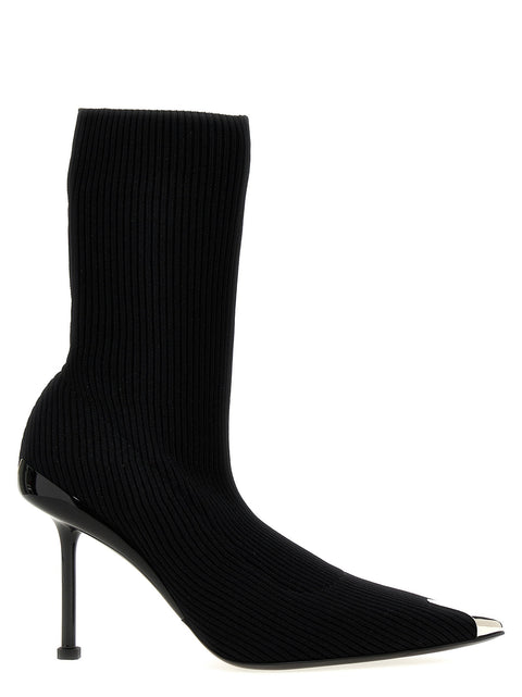 Alexander McQueen Slash Ankle Boots