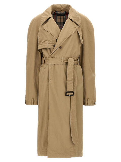 Balenciaga Deconstructed Trench Coat
