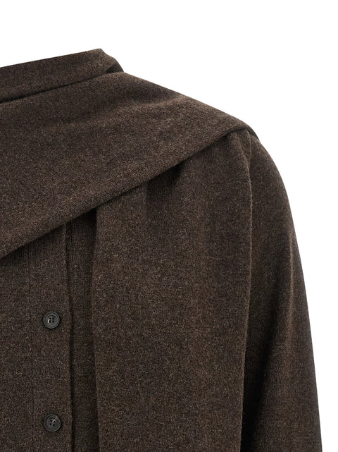 Ferragamo Scarf Cardigan