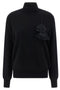 Ferragamo Floral Insert Sweater