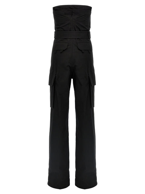 Saint Laurent Cassandre Bustier Jumpsuit