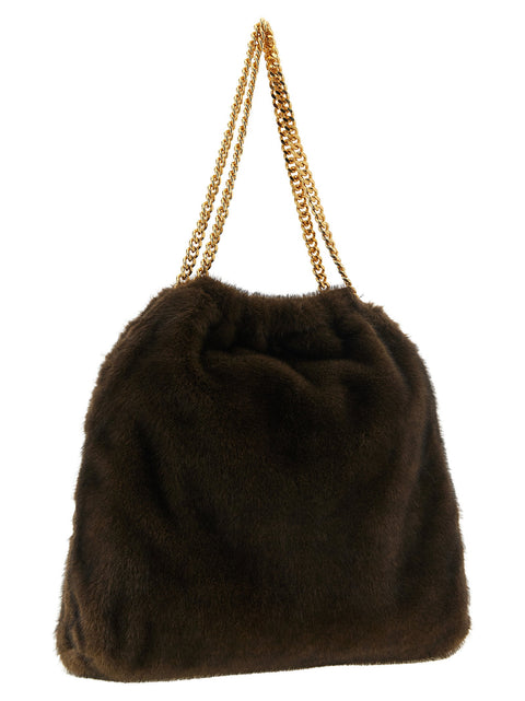 Stella Mccartney Falabella Medium Plush Shoulder Bag