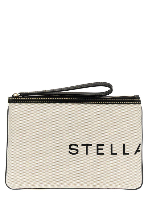 Stella Mccartney Logo Clutch Bag