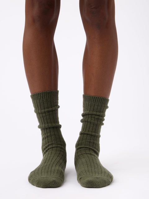 Women's Plush Lounge Calf Sock 3-Pack