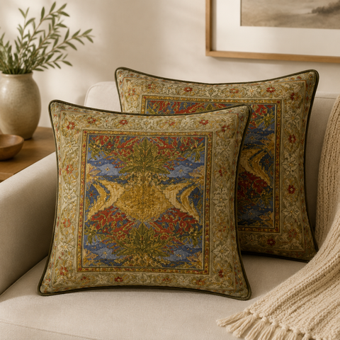 Persian-Inspired Luxurious Accent Cushions