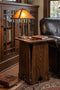 Mission Oak Tabouret Side Table - Walnut (W1)