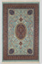Exquisite 100% Silk Persian Design Rug – Elegant and Luxurious, size  6' 5" x 9' 7"