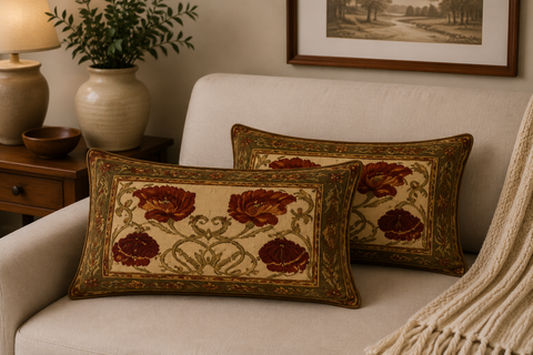 Persian-Inspired Luxurious Accent Cushions