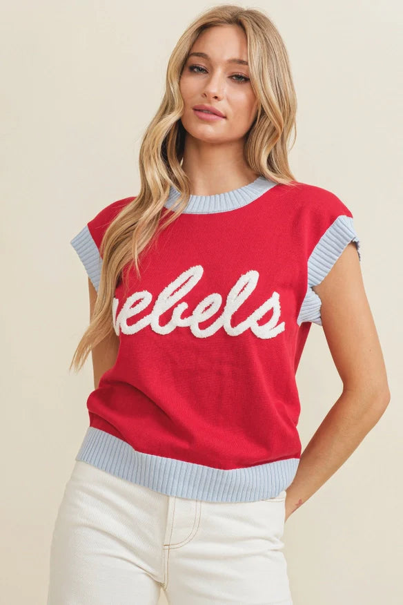 Rebels Game Day Women's Knit Sweater