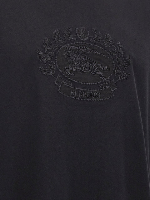 Burberry Logo Embroidery T-shirt