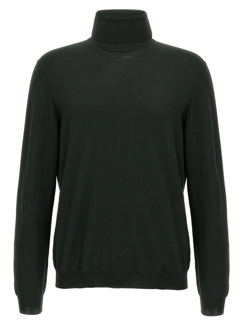 Zanone Wool Turtleneck Sweater