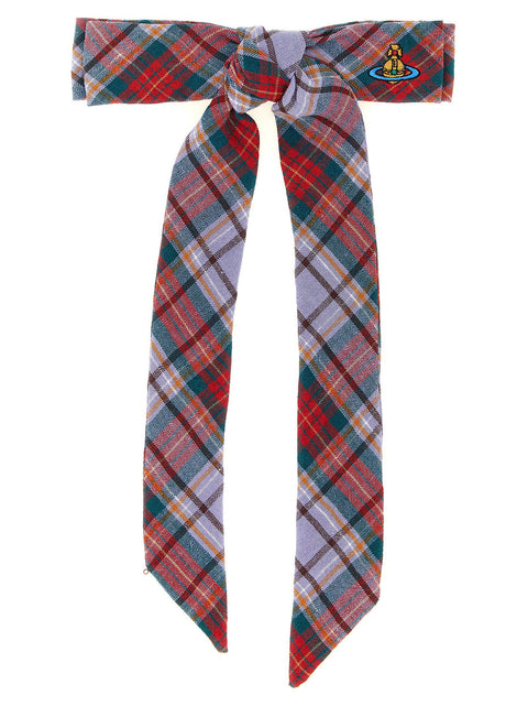 Vivienne Westwood Rtw Tartan Hair Clip