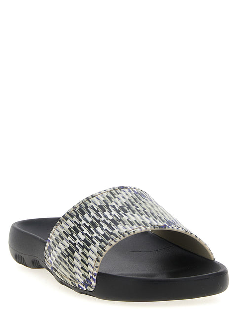 Burberry Dive Check Sandals