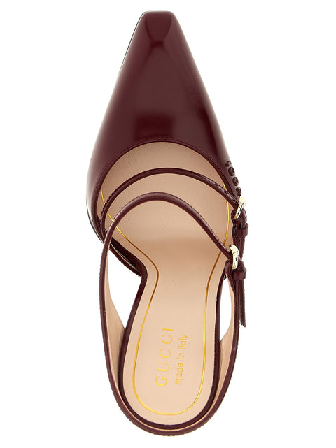 Gucci Rosso Ancora Sabots