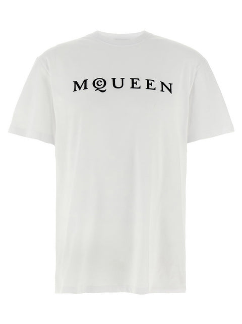 Alexander McQueen Flocked Mcqueen T-shirt
