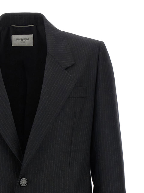 Saint Laurent Pinstripe Blazer