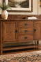 Mission Turner Sideboard with 3 Drawers and 2 Doors - Walnut (AW) - 58"