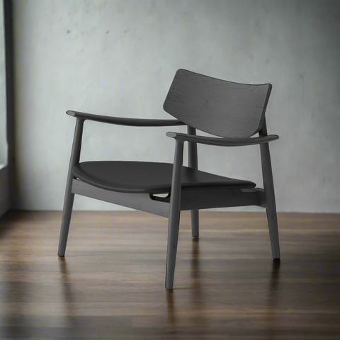 Isabella Mid Century Leisure Chair made with American Solid Oak