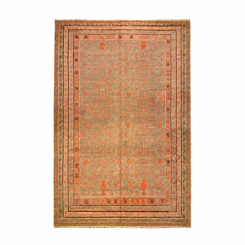 Antique Khotan Samarkand Rug, circa 1910's, 6' x 11' 3"