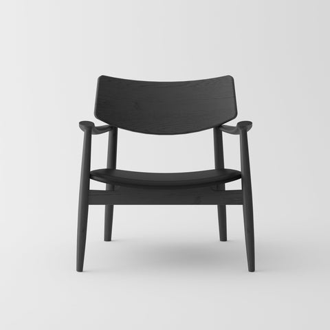 Isabella Mid Century Leisure Chair made with American Solid Oak