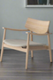 Isabella Mid Century Leisure Chair - Solid American Oak