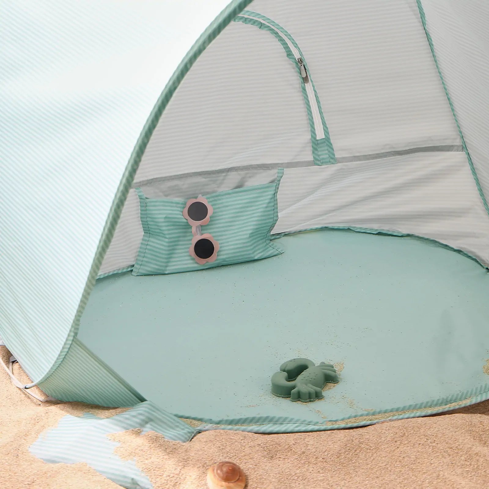 Tiny Land® One-Stop Beach Toy & Tent Set
