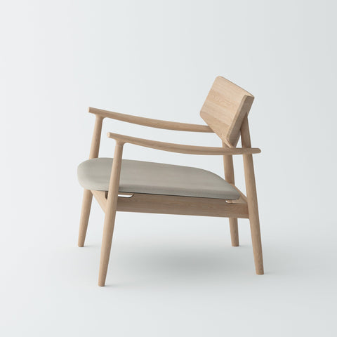 Isabella Mid Century Leisure Chair - Solid American Oak