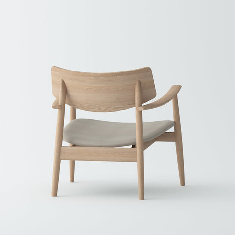 Isabella Mid Century Leisure Chair - Solid American Oak