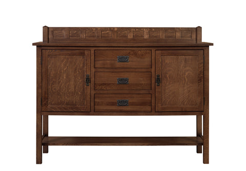 Mission Turner Sideboard with 3 Drawers and 2 Doors - Walnut (AW) - 58"