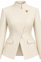 ASYMMETRICAL TAILORED BLAZER