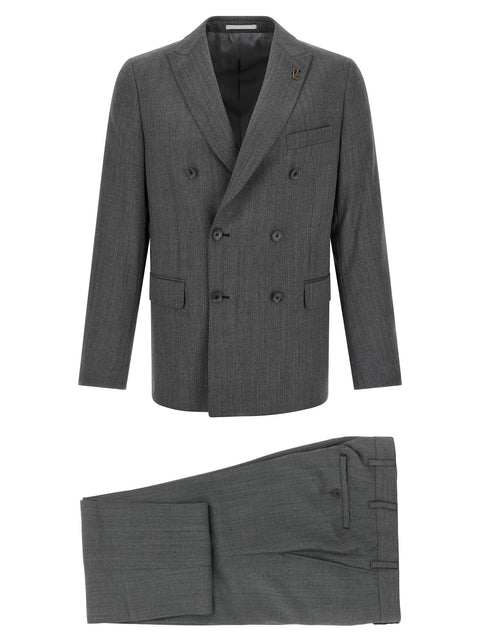 Pal Zileri Double-breasted Wool Dress