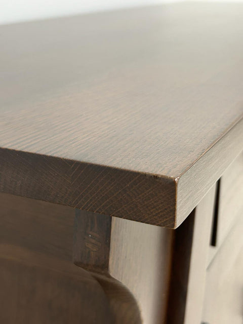 Mission Oak Crofter Console Cabinet - 55"