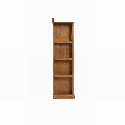 Pre-Order Mission 1 Door Bookcase with Side Shelves - MC