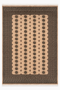 Hand-Knotted Pakistani Bokhara Rug – 100% Wool, size 9' x 12'