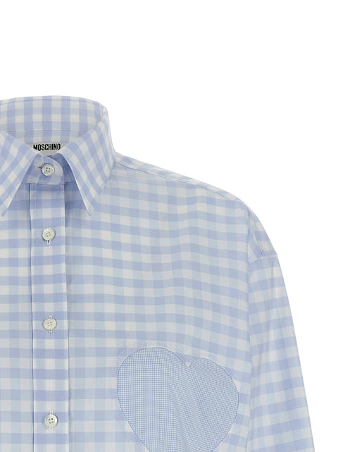 Moschino Heart Vichy Shirt