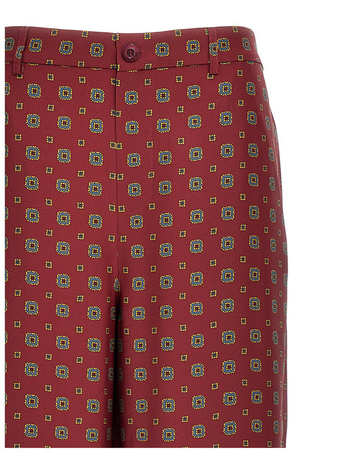 Moschino Patterned Pants
